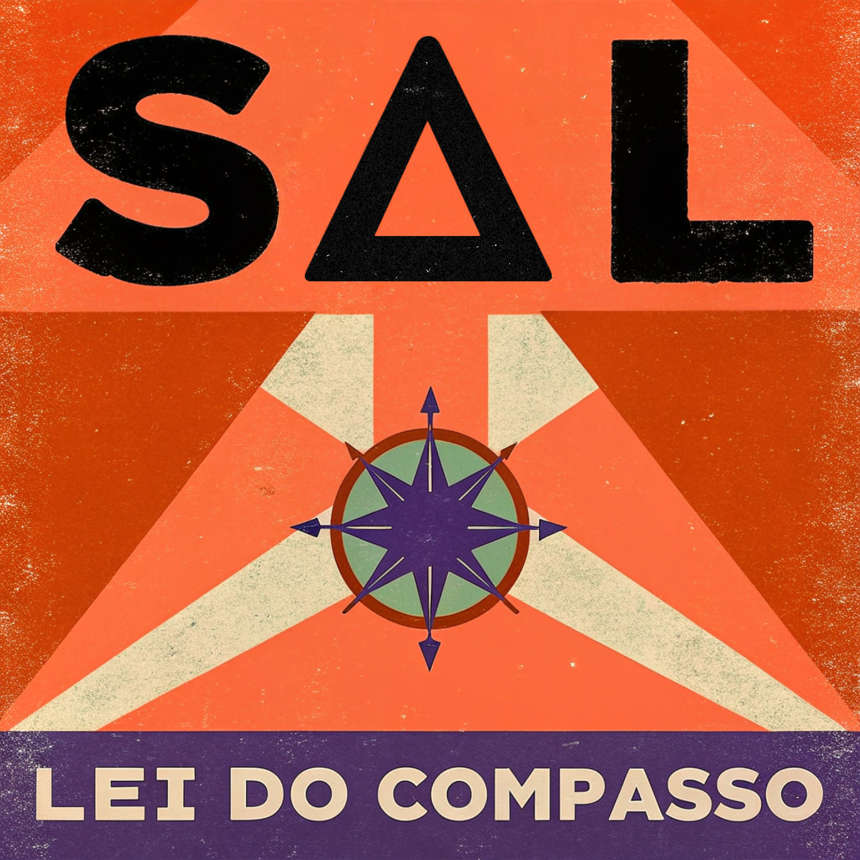 Imagem - SAL lançam álbum "A Viagem Vai A Meio" 2 SAL, capa do single "Lei do Compasso"