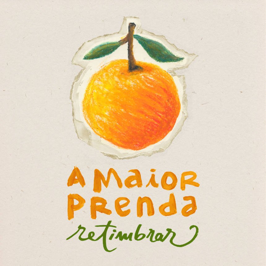 Retimbrar, capa do single "a maior prenda"