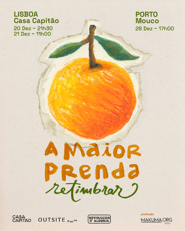 Retimbrar, cartaz dos concertos de Dezembro em Lisboa e Porto