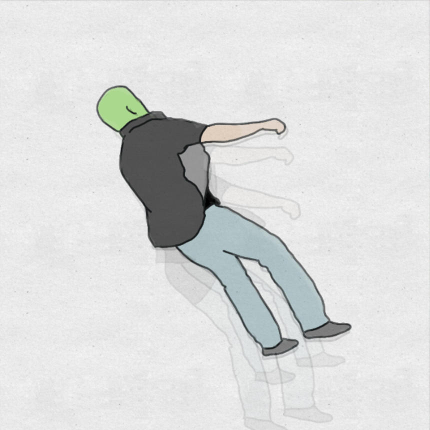 cravo, capa do single "Direito"