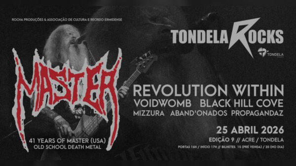 Tondela Rocks 2026, dia 25 de Abril.