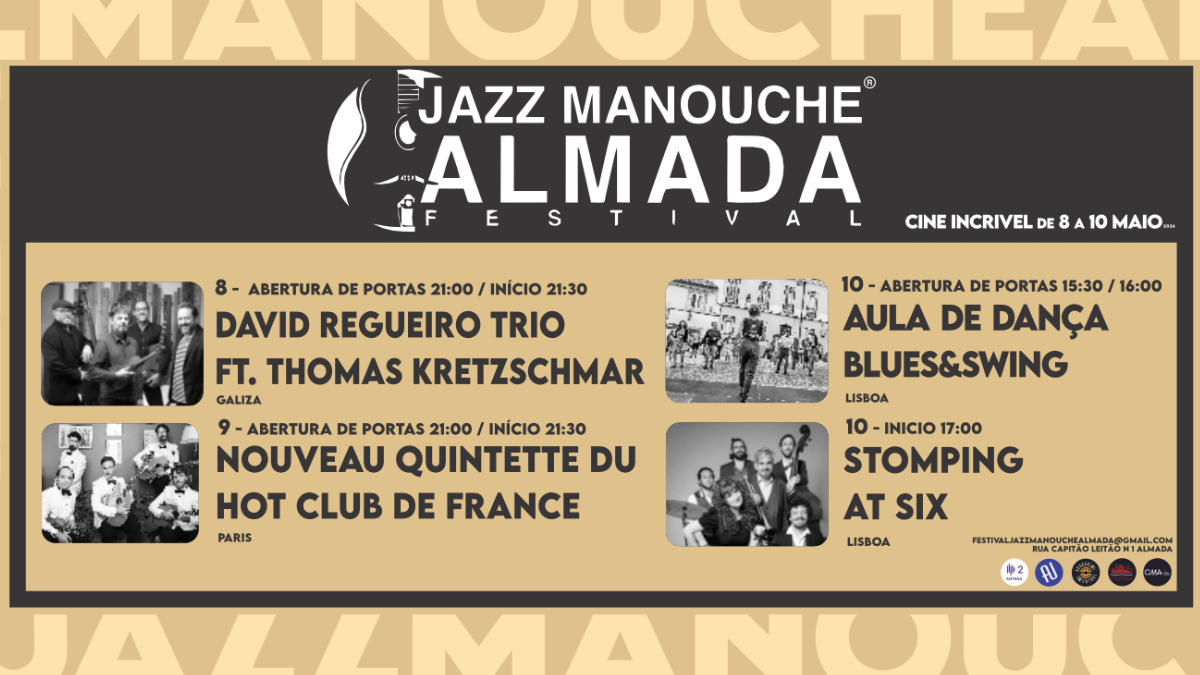 Festival Jazz Manouche Almada 2026