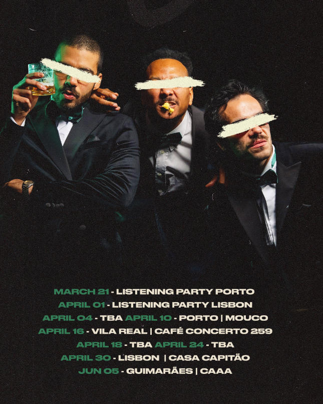 NÂOBODY, cartaz da tour "CAZA PRIMAVERA"
