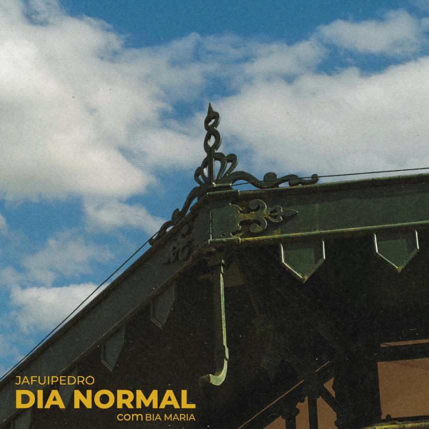 JAFUIPEDRO com Bia Maria, capa do single "Dia Normal"