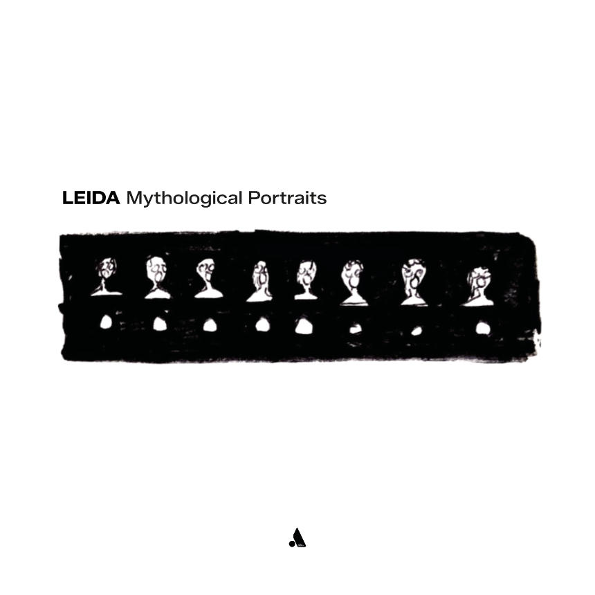 Capa do álbum "Mythological Portraits", de Mariana Dionísio e ensemble vocal LEIDA