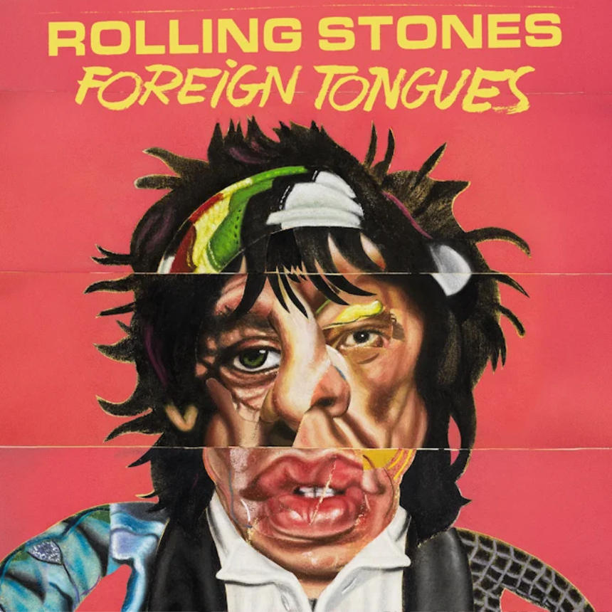 The Rolling Stones, capa do álbum "Foreign Tongues"