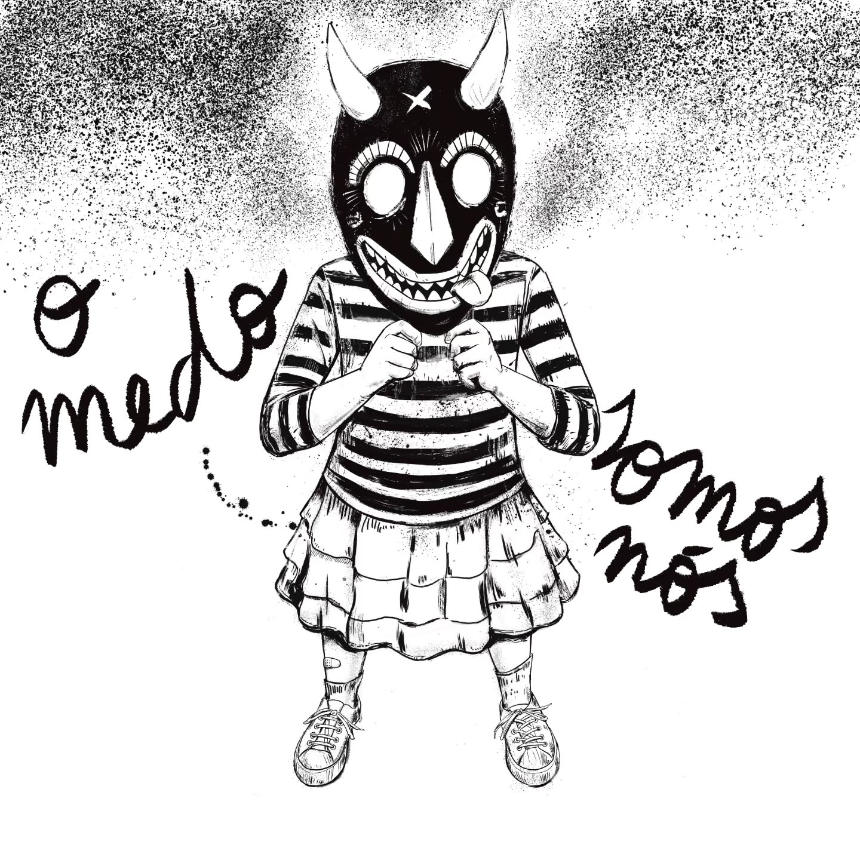 Rui Taipa, capa do álbum "O Medo Somos Nós". Créditos capa: @bafodepeixe, Instagram