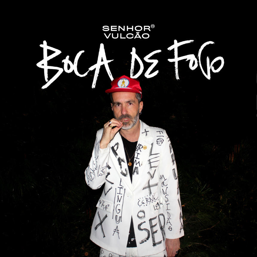 Capa do álbum "Boca de Fogo", do Senhor Vulcão