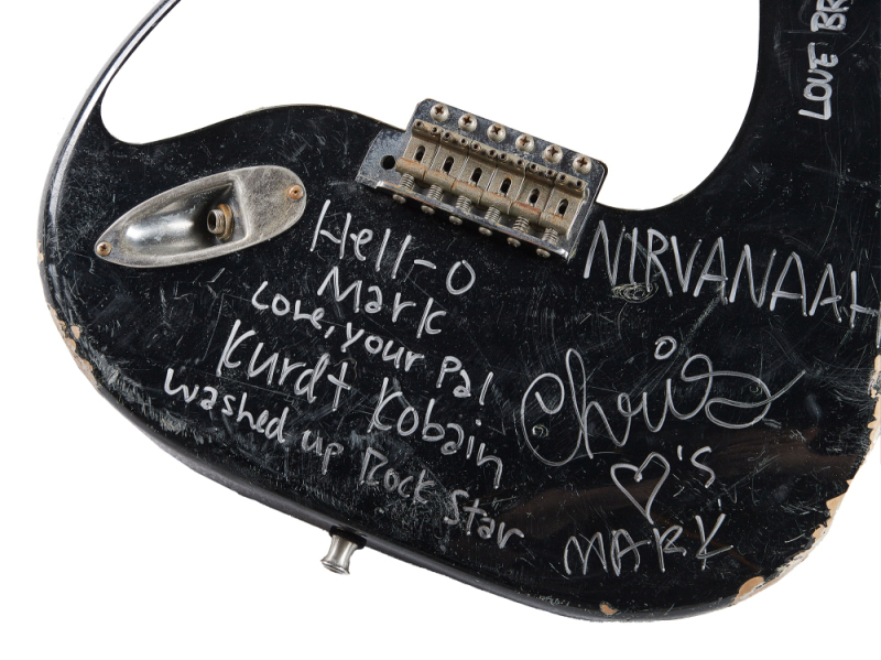 Imagem - Guitarra destruída da era "Nevermind" de Kurt Cobain é vendida por $595,900 2 Imagem - 538064 8 1