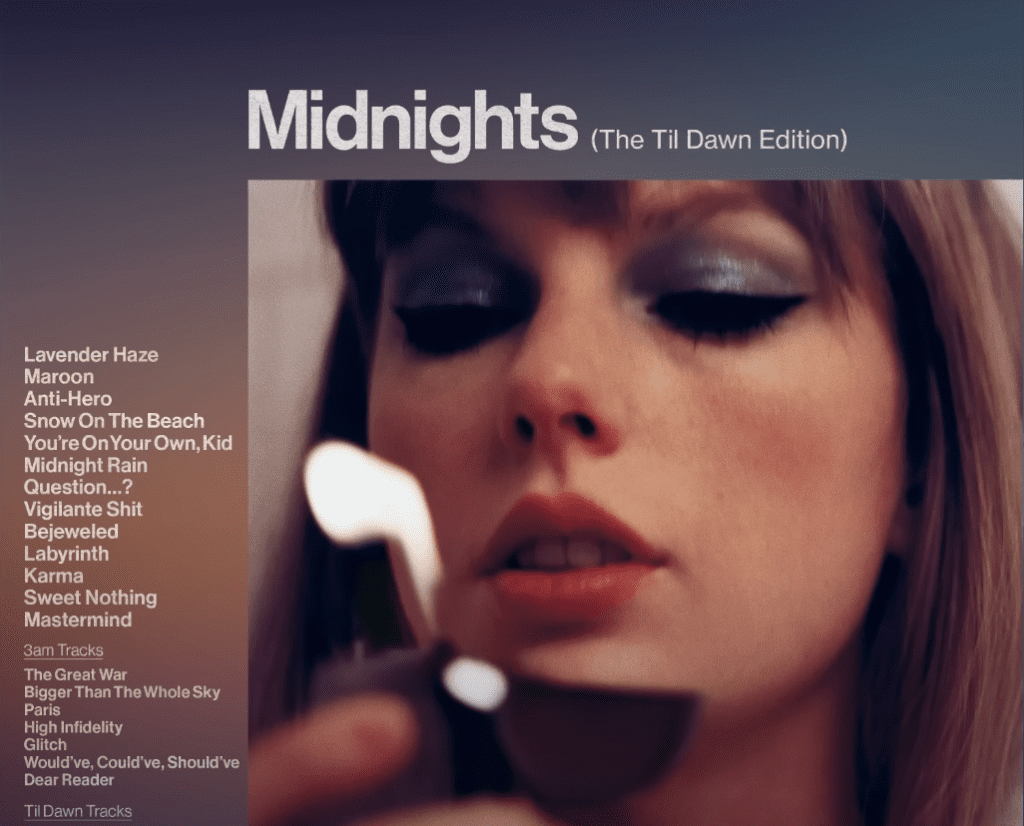 Regravação do '1989' de Taylor Swift quebra recordes no Spotify