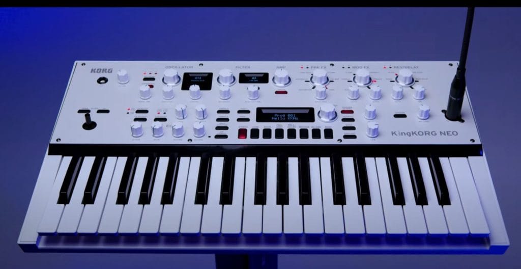 Korg Revela Novo Sintetizador KingKORG Neo Antes do NAMM  2024
