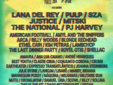 Cartaz Primavera Sound Porto 2024 / Creditos: Porto Primavera Sound