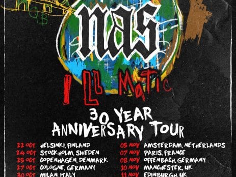 Nas 30 Year Anniversary Tour. Instagram