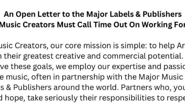 MJ Cole Carta Aberta. Instagram