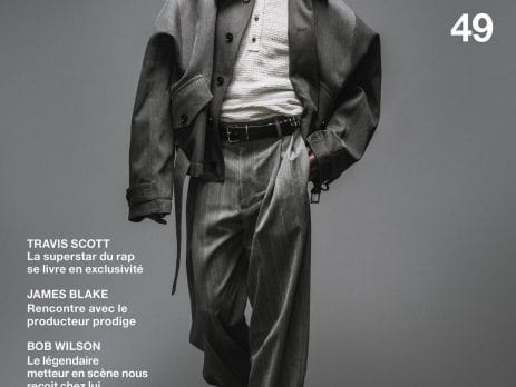 Novo album de Travis Scott Capa Numero Homme / Creditos Fotografia Imagem Instagram@Travis Scott