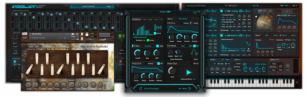 Foto Ocean Swift Synths Legacy Pack - Plugins Gratuitos / Credito oceanswift.net