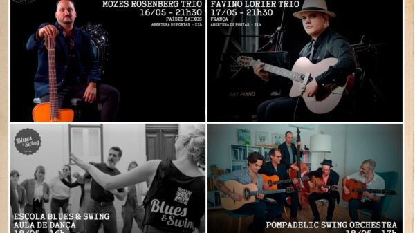 Cartaz Festival Jazz Manouche de Almada 2025