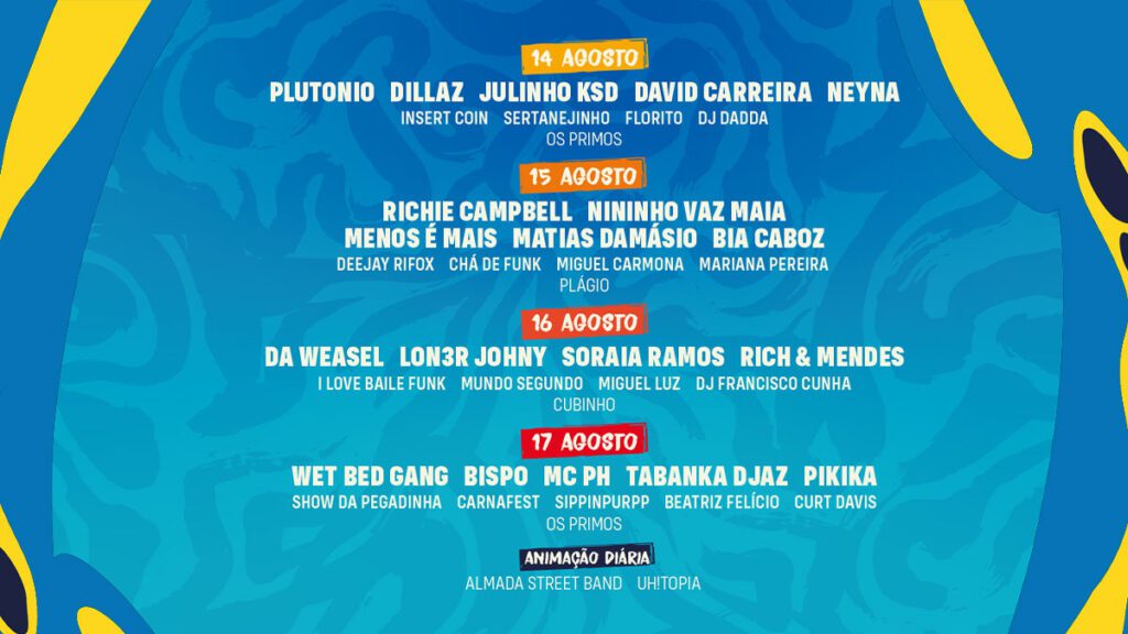 O Sol da Caparica 2025: Faltam 3 semanas!