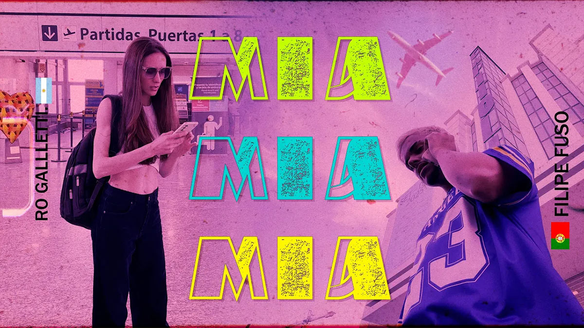 Filipe Fuso e Ro Galletti, capa do single "MIA"