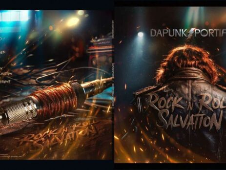 Dapunksportif, "Rock'n'Roll Salvation", CD. Capa e Verso