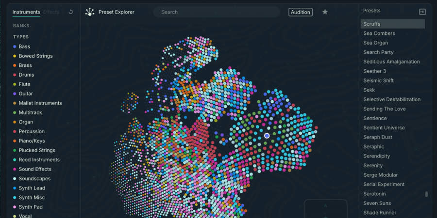 Imagem - Absynth 6: Native Instruments Ressuscita o Sintetizador Que Moldou Uma Geração 6 Absynth 6 - Navegador de Presets assistido por AI