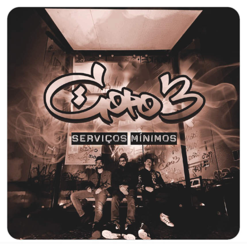 Copo3, capa do EP "Serviços Mínimos"