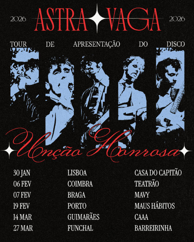 Astra Vaga, datas de apresentação de "Unção Honrosa"